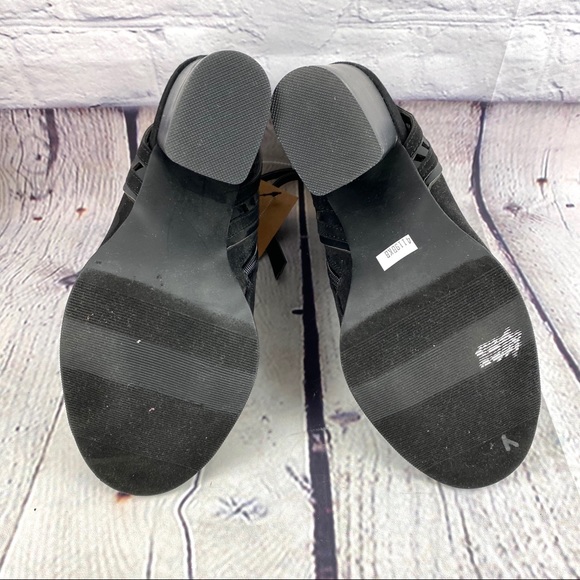 Dolcetta black open toed booties size 8 - Picture 7 of 9